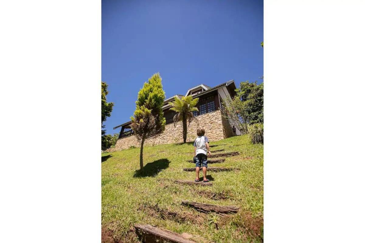 Casa Nas Montanhas Com Ofuro Villa Campos do Jordão Exterior foto