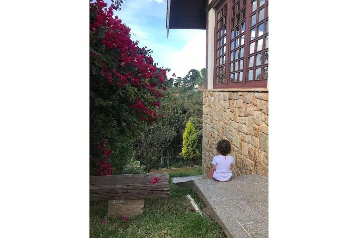 Casa Nas Montanhas Com Ofuro Villa Campos do Jordão Exterior foto